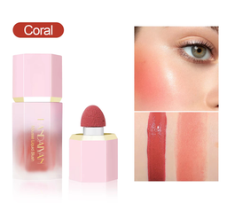 أحمر الخدود السائل لمسة طبيعية متألقة