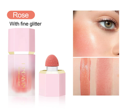 أحمر الخدود السائل لمسة طبيعية متألقة