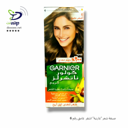 صبغة غارنية اشقر غامق رقم 6