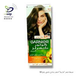 صبغة غارنية اشقر رمادي غامق رقم 6.1