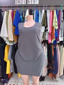 Simple Grey Dress (46/48)
