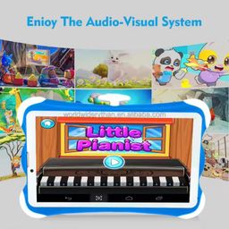 2025 Super Cheap 7 Inch Tablet with SIM Card 4g 12gb+256gb Kids Gift Android 11 Wifi Tablet for Children 