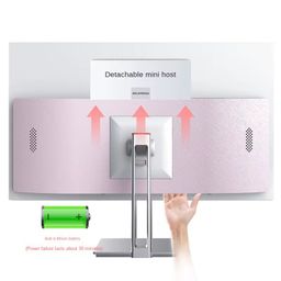 20 " Laptops Intel Core 13 Cheap Desktop Monoblock Gaming Computer Barebone All in One PC