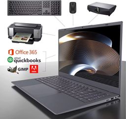 New Design 15.6"' Intel Notebook N5095 Win11 Laptop Computer China Factory Cheap Gaming Laptop 512GB