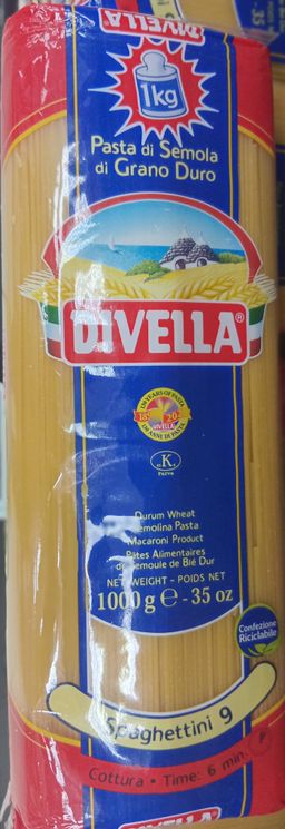 Divella Spaghetti  N°9. 1kg
