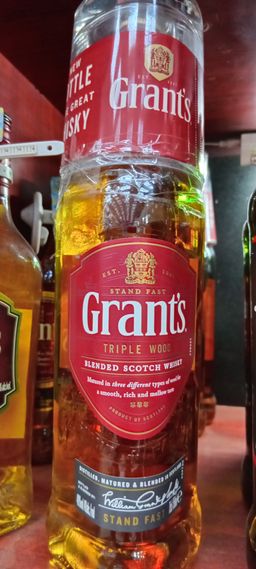 Grants B. Whisky With Glass 750ml