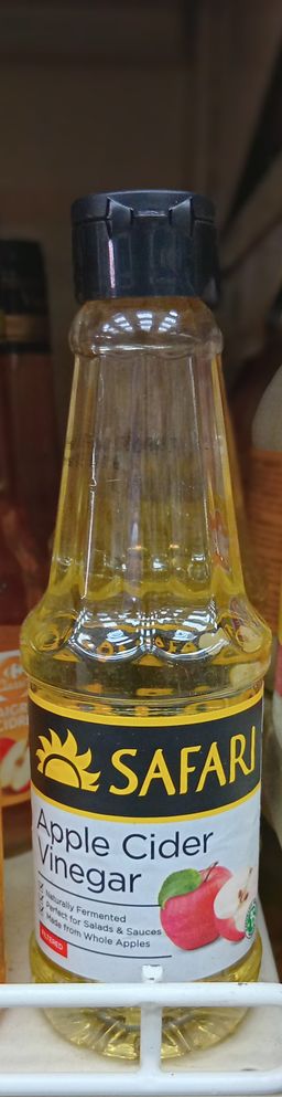 Safari Vinegar  Apple  Cider. 375ml