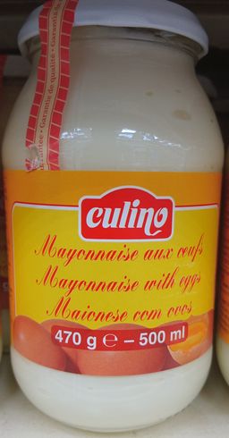 Mayonnaise Culino Oeufs/Eggs 500ml
