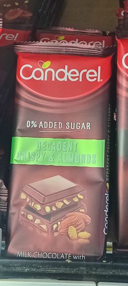 Canderel 0% Decadent Crispy & Almond 100gr