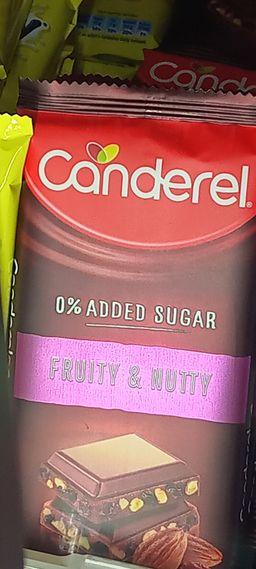 Canderel Chocolate 0% Fruity & Nutty 100gr