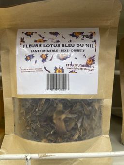 Kivu Agro Bio Fleurs Lotus Bleu 70gr