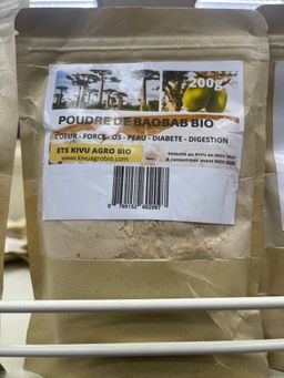 Kivu agro bio poudre de baobab