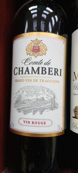 Comte De Chamberi Vin Rouge 750ml