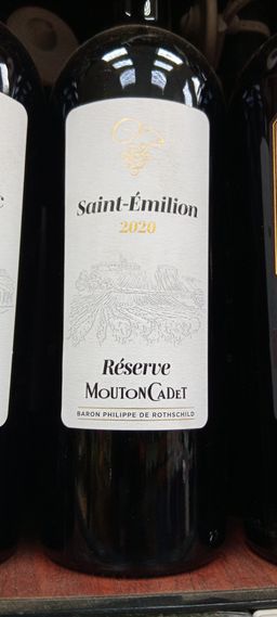 Mouton Cadet Res. St.Emilion Red 750ml