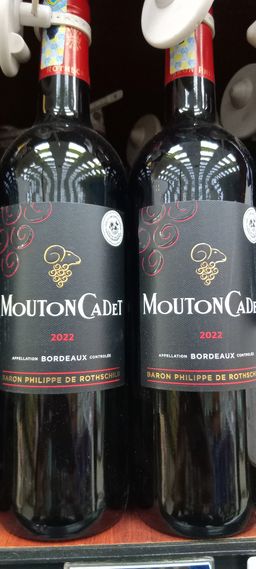 Mouton Cadet Bordeaux Rouge 750ml