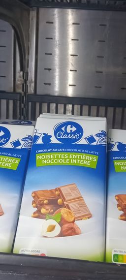 Crf Clas. Choco Tabl. Lait/Nois 100gr