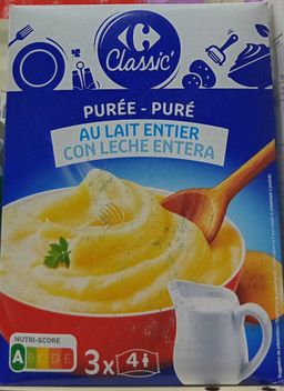 Crf Clas. Purée Lait 3×125gr