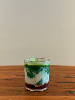 Strawberry Matcha Latte