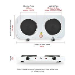 LM-2 Burner 2000W Hot Plate-White