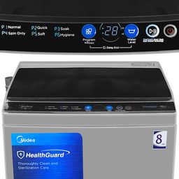MIDEA WASHING MACHINE TOP LOADING 8KG 