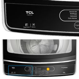 TCL WASHING MACHINE TOP LOAD 15 KG