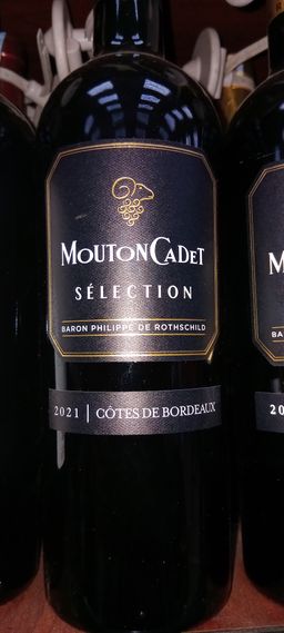 Mouton Cadet Sel. Bordeaux Rouge 750ml
