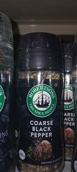 Robertsons Black Pepper Coarse 52gr