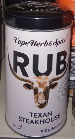 Cape Herb&Spice Rub Texan Steakhouse 100gr
