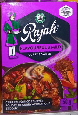 Robertsons Rajah Curry Powder Mild 50gr