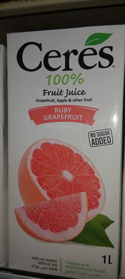 Ceres 100% Ruby Grapefruit 1lt