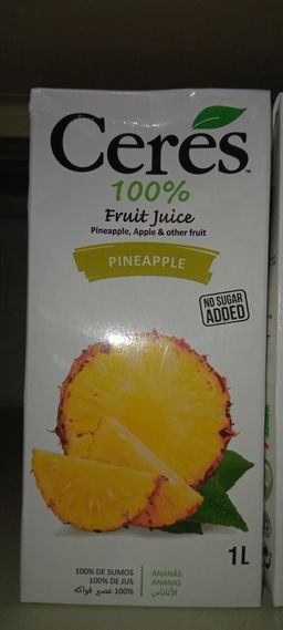 Ceres 100% Pineapple 1lt