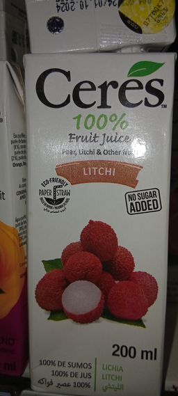Ceres 100% Litchi 200ml
