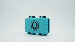 HEXOHM CASE - CYAN / BLACK