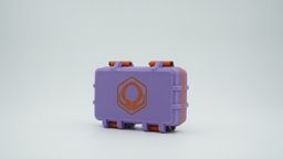 HEXOHM CASE - PURPLE / ORANGE