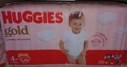 Huggies  Gold Nappies N4+ 12-16kg