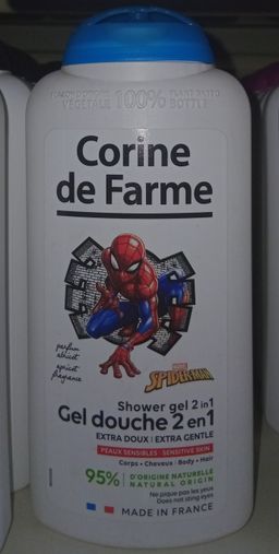 Corine De Farme Gel Douche 2En 1 Spiderman 300ml