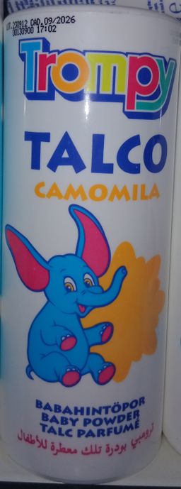 Trompy Baby Powder Perfumado Camomola 250g