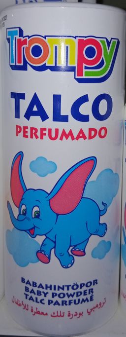 Trompy Baby Powder Perfumado Blue 250g