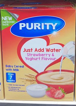 Purity Cer. Baby Straw. & Yog. 200gr