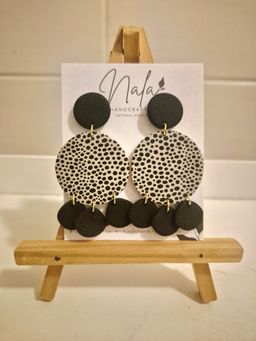 Cheetah print dangle