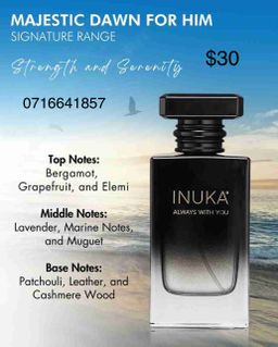 Signature range perfumes 