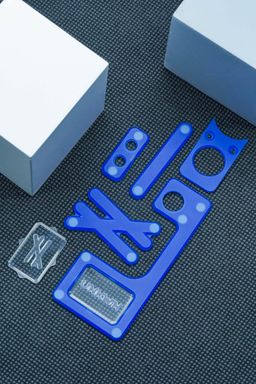 HUSSAR PANEL LORE UNKWN ACRYLIC SATIN BLUE HUSSAR PANELS