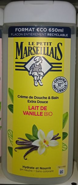 Le petit Mars. Bain/Douche Cr. Vanille 