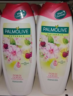 Palmolive Douche Cr. Lait Hyd. Ceri.750ml