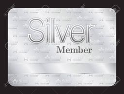 SILVER FAN CARD