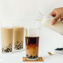 The au lait aux perles 