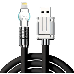 SUPER CABLE 120W 6A IOS METAL Y ARTICULADO