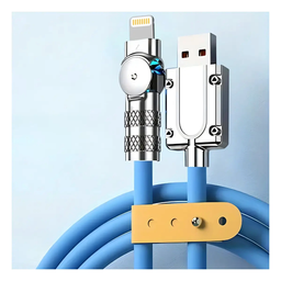 SUPER CABLE 120W 6A IOS METAL Y ARTICULADO