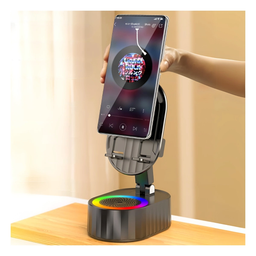 HOLDER DE INDUCCION CON PARLANTE Y POWER BANK ZJ-016