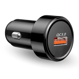 CARGADOR USB PARA CARRO 18W 3.0 CABLE TIPO C
